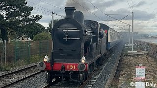 073 and No. 131 on the RPSI's "Dublin Riviera" - Dublin Connolly and Blackrock (24/9/23)