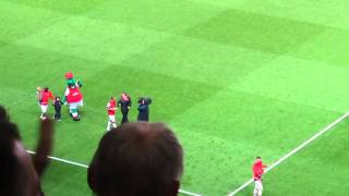 Arsenal Lap of Honour - Season 2012 - 2013