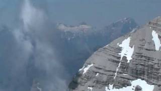 Le cime delle Dolomiti dalle Tofane