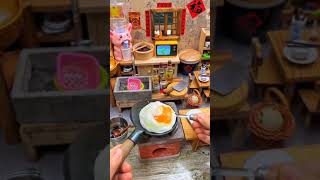 Mini kitchen real cooking version, immersive omelette mini kitchen Play house toys Children's Day g