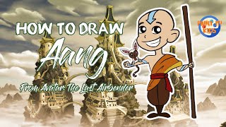 Drawing for Kids - How to Draw  Aang- Avatar: The Last Airbender- Art for Kids - Cartoon Drawing