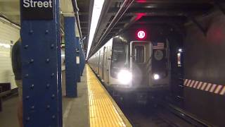 MTA Subways - Alstom R160A-1 #8493 on the (M) at 116th Street