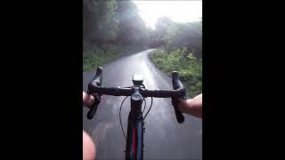 Pointe de vitesse en vélo de route #shorts