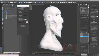 Facial Rigging Blended Morph 02