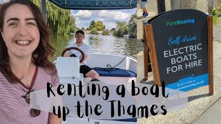 Renting a Boat up the River Thames 🛥️ | Wallingford