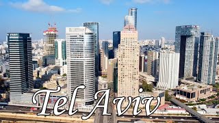 TEL AVIV DRONE. Tel Aviv City By Drone - Israel . Элитныq район Тель-Авива / Тель-Авив 2022