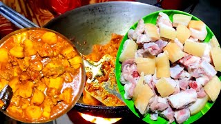 New style pork recipe/শুকরের মাংস রেসিপি।desi style pork recipe.