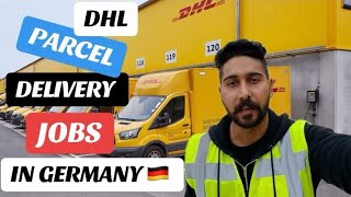 DHL PARCEL DELIVERY JOBS IN GERMANY ..🇩🇪