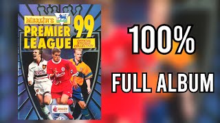 Merlin's Full Sticker Album FA Premier League 1998-1999 100% COMPLETE, LLENO, COMPLETO, ЗАПОЛНЕННЫЙ