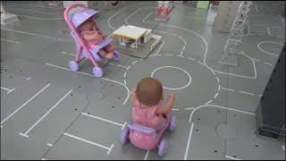 아기인형 유모차 장난감 도시산책 Baby Doll Stroller toy city walk