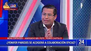 Benji Espinoza: "Resolución del juez obedece a presión mediática". Entrevista en Panamericana.