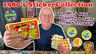 My 1980's Sticker Collection | Scratch, Sniff, and Rewind with Trend Retro Stinky Stickers