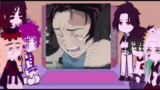 [] Some Uppermoons + Muzan React to Tanjiro's Kindness [] Gachaclub [] Demonslayer []