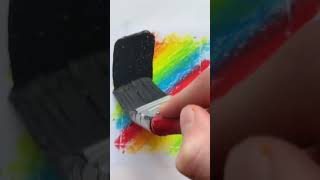 Oil pastel drawing hacks!🎨😱 #oilpastel #arthacks #artideas #satisfying