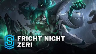 Fright Night Zeri Skin Spotlight - League of Legends