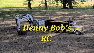 1/14 SCALE RC CONSTRUCTION EQUIPMENT Liebherr 954 Loading Tamiya Tri-Drive Grand Hauler Dump Truck