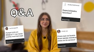 Q&A🤓 Tener Pareja en Medicina?  Abandonar la Carrera?  Qué Especialidad Quiero? ...