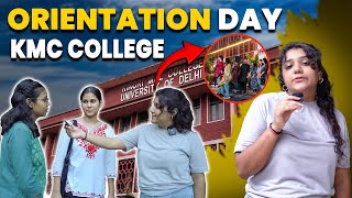 ORIENTATION DAY AT KIRORIMAL COLLEGE DELHI UNIVERSITY || student interaction || CUET’24 ||