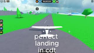 perfect landing in cdt #cdt #perfect #perfectlanding