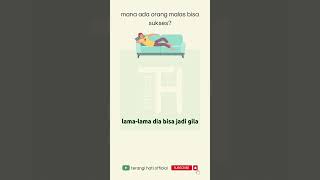 Motivasi Islami | mana ada orang malas bisa sukses? #shorts