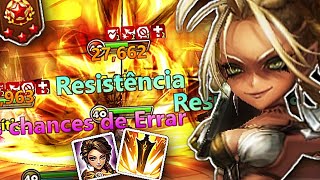 ELENI CARREGOU ESSA PARTIDA ! Summoners War