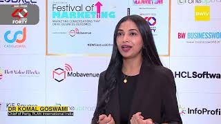 Dr Komal Goswami, Chief of Party, PLAN International India | BW Festival of Marketing 2024