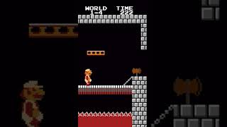 DON'T TOUCH THE AXE - Mario 1 #shorts #Mario #nintendo