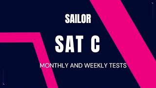 SAT C - MONTHLY AND WEEKLY TEST.