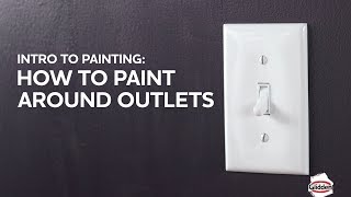 Glidden Paint - How to Paint Around Outlets