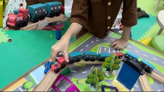 Main kereta di kidzoona palembang #keretaapi #kidzoona #play #videoanak #video #playground