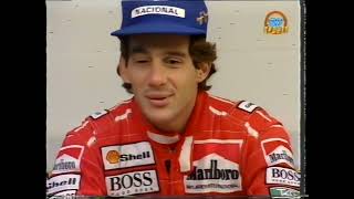 ⚡F1 1993 AYRTON SENNA🏆🏆🏆INTERVIEW/TESTS MCLAREN FORD🚀SUBSCRIBE🎈