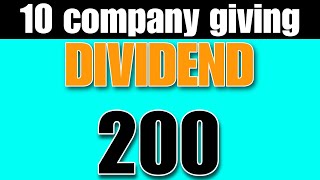 10 company giving bonus and dividend stocks split 26