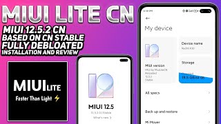 MIUI Lite CN for Poco X2 | Debloated China Stable 12.5.2 and EU Rom12.5 | First Impressions