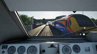 TSW4 MML update run from Nottingham to Liecester HST