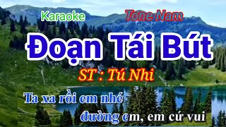 Đoạn Tái Bút - Karaoke " Tone Nam "  Nhạc Sống " Karaoke Huyền JP