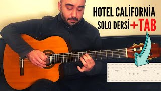 Hotel California Solo Performans | Tablı Ders | Çalmayan Kalmasın