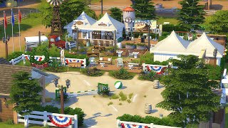 HAY NOW! FESTIVAL 🎈 || The Sims 4: Horse Ranch || Stop Motion (No CC)