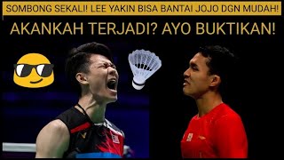 😱HAJAR JO!!! Lee Zi Jia vs Jonathan Christy. Wawancara sebelum match. Dramatis Badminton Bulutangkis