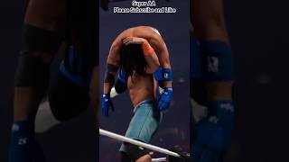 Super AA by Cena and kickout by Aj style OMG moment #wwe #wwe2k24 #trending #shorts