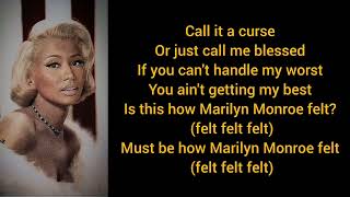 Nicki Minaj - Marilyn Monroe (lyrics)