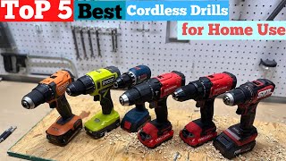 TOP 5 Best Cordless Drills for Home Use in 2025: Expert Reviews and Buying Guide