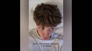 Jack Avery Tells Us He ate pizza