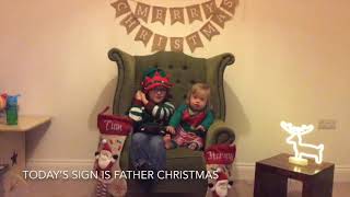 WCAT Christmas Makaton Advent 2019. Day 7