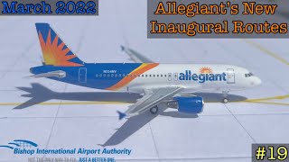 *ALLEGIANT’S INAUGURAL FLIGHTS ARE HERE* Flint Bishop International Airport Update #19 | March 2022.