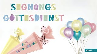 Segnungsgottesdienst zum Schulanfang  |  Predigt von Alf Mudrich  |  20.08.2023