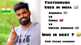 Dushyant kukreja comedy🤣Toothbrush Life Hacks American 🇺🇸  vs Indian 🇮🇳 Dushyant Kukreja 2.0