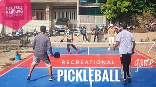 PICKLEBALL REC PLAY | Ariful|Savic v Bastian|YogiEr | Pickleball Bandung