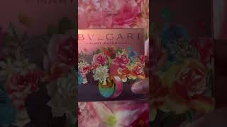 Double BVLGARI OMNIA perfume unboxing #perfume #pinksapphire #bvlgari #perfumeunboxing #fragrance