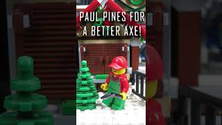 LEGO Winter Village Paul #lego #legos #minifigures #minifigure #short #shorts #minifig