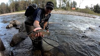 Late FALL Fly Fishing - STILLWATER RIVER! (Fishing Montana)